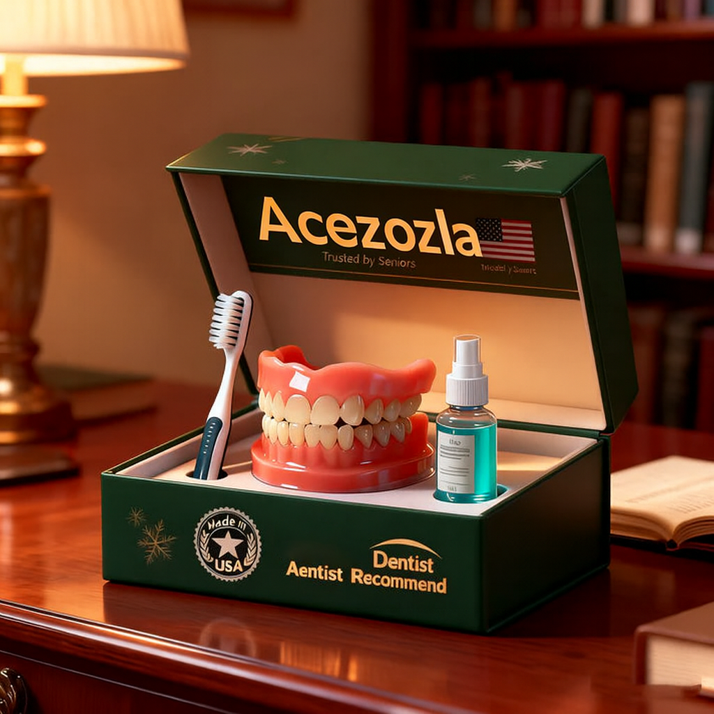 ✨New Year promotion: 70% discount 🎁 🦷 Acezozla™ Custom-Fit Fully Functional Dentures for a More Confident Smile!