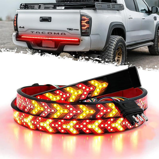 ✨New Year promotion: 60% discount 🎁60-Inch LED Tailgate Light Bar Strip